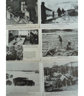 Captioned press photos lot