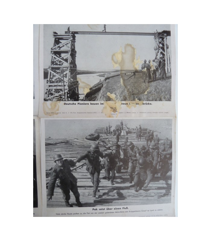 Captioned press photos lot