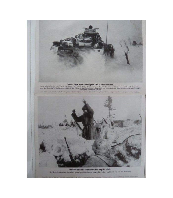 Captioned press photos lot