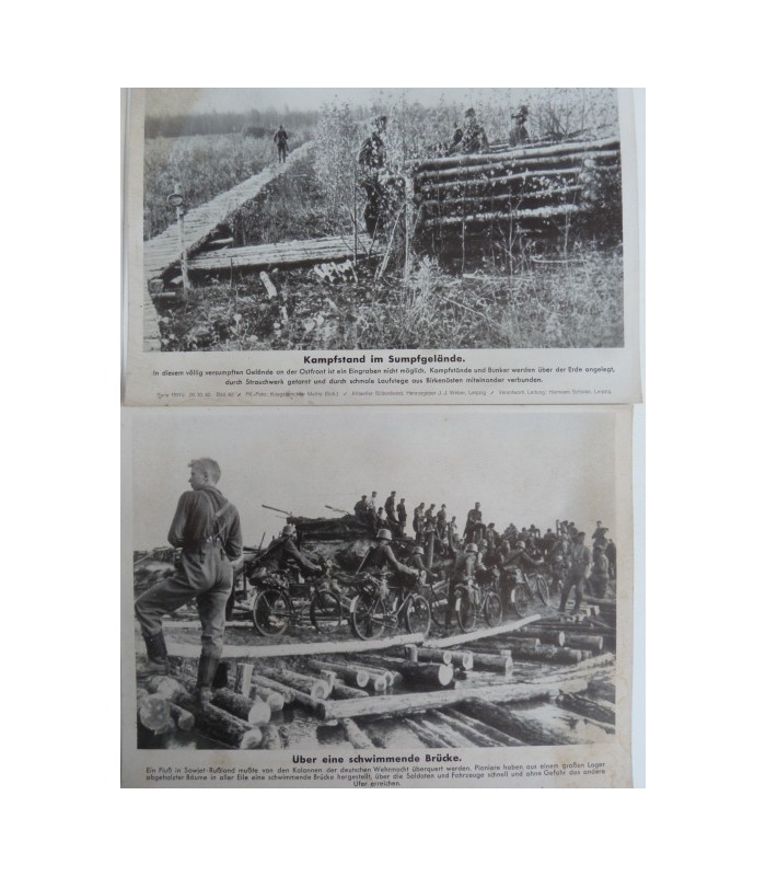 Captioned press photos lot