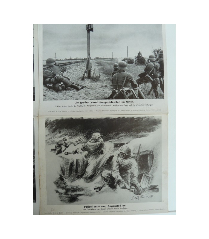 Captioned press photos lot