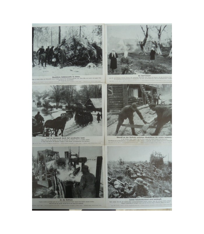 Captioned press photos lot