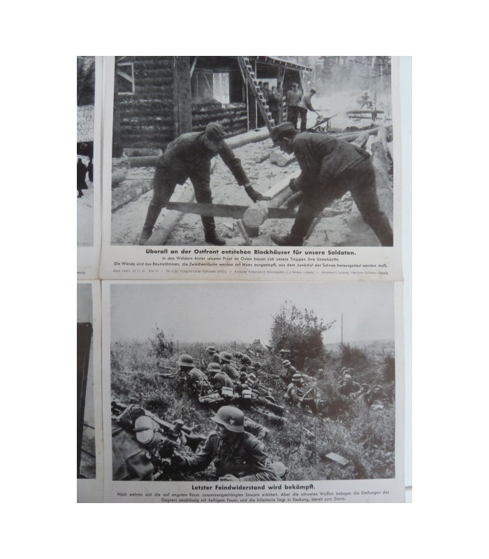 Captioned press photos lot