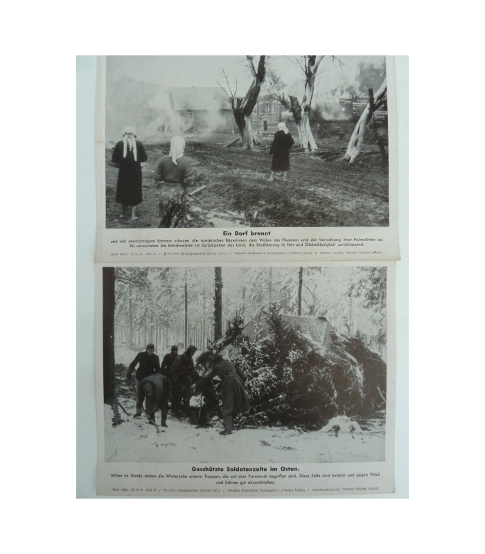 Captioned press photos lot