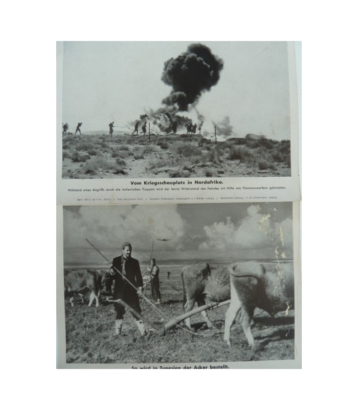 Captioned press photos lot