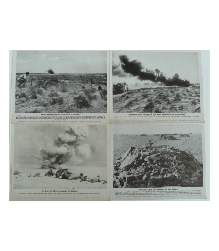 Captioned press photos lot