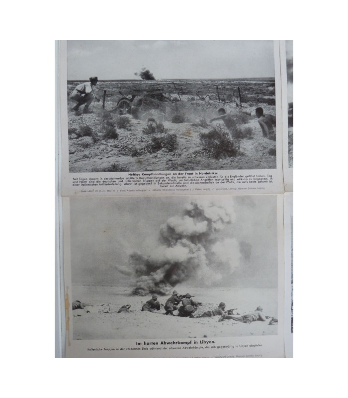 Captioned press photos lot