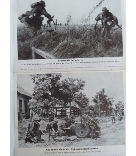 Captioned press photos lot