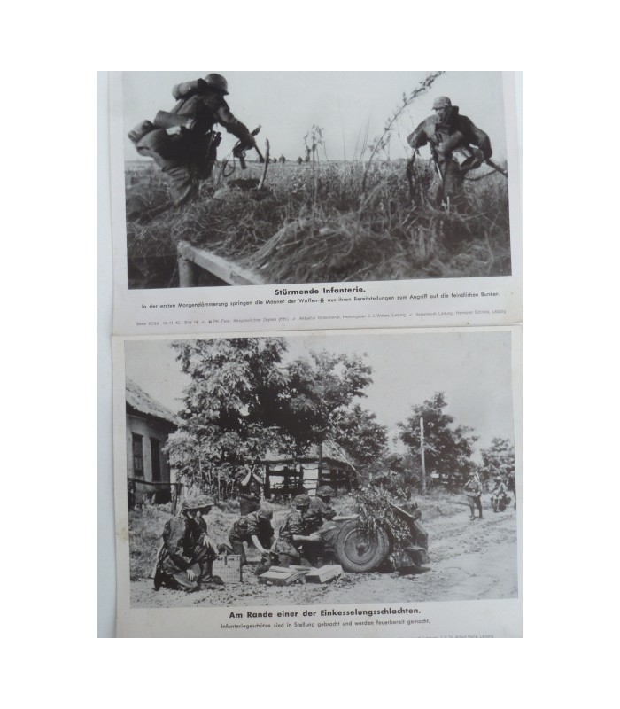 Captioned press photos lot