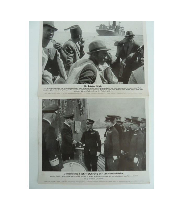 Captioned press photos lot