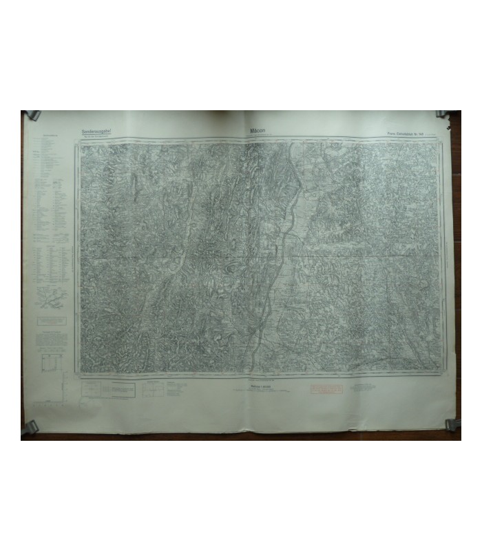 Wehrmacht - Carte d'Etat-Major