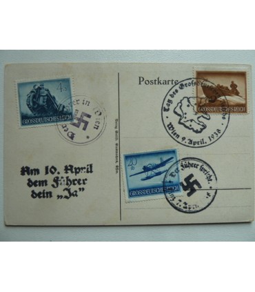 Les grandes dates du 3e Reich en cartes postales