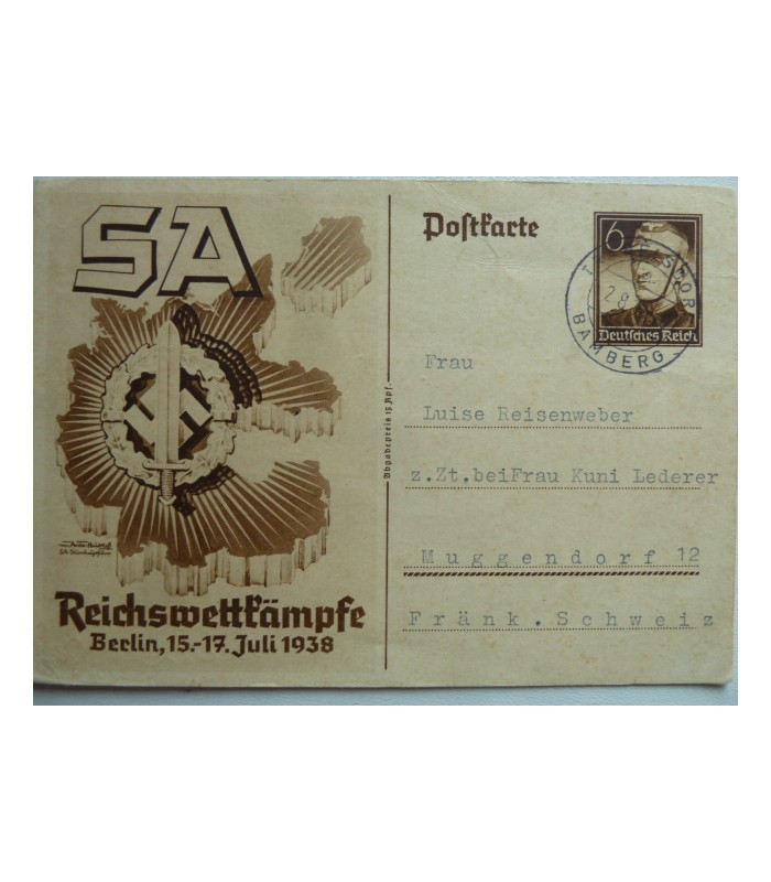 Nazi postcard