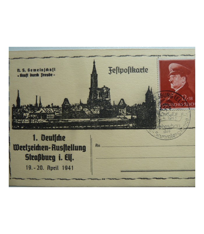 Nazi postcard