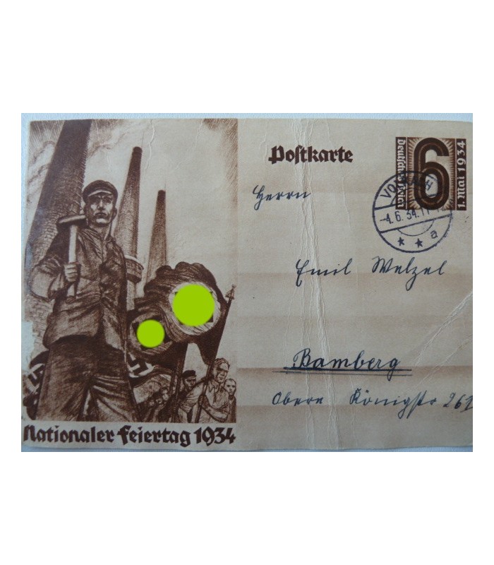 Les grandes dates du 3e Reich en cartes postales