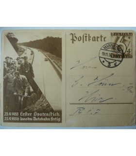 Die wichtigsten Daten des 3. Reiches auf Postkarten