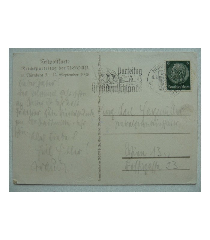 Reichsparteitag 1938 - Congrès de Nuremberg de 1938