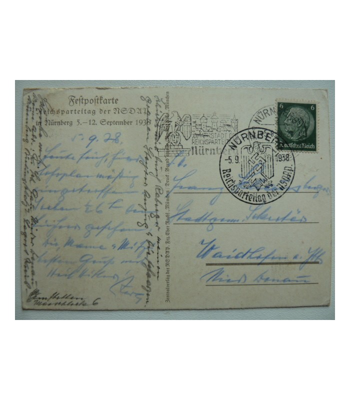 Reichsparteitag 1938 - Congrès de Nuremberg de 1938