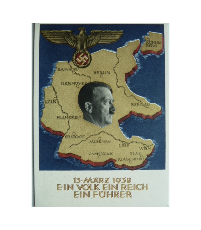 The major events of the 3rd Reich through postcards