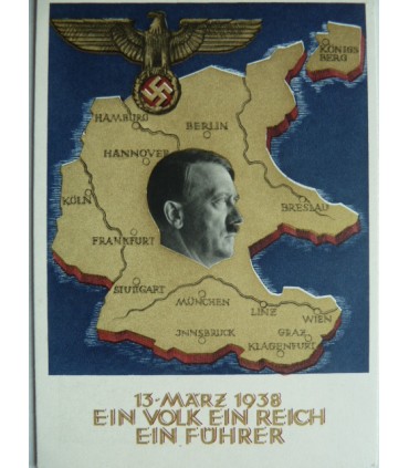 Le principali date del 3° Reich in cartoline