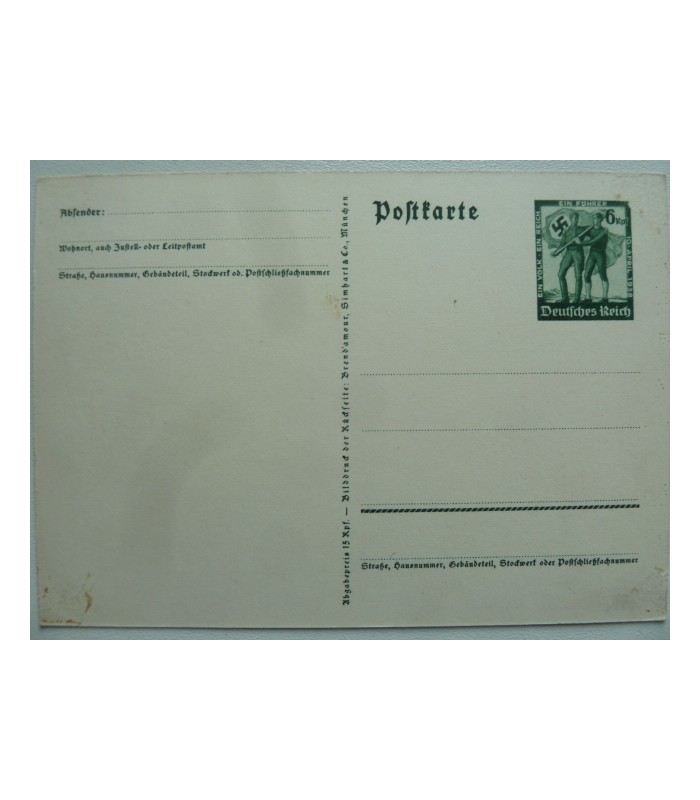 The major events of the 3rd Reich through postcards