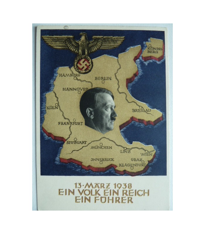 The major events of the 3rd Reich through postcards