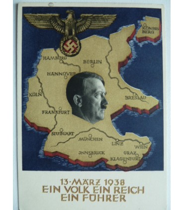 The major events of the 3rd Reich through postcards