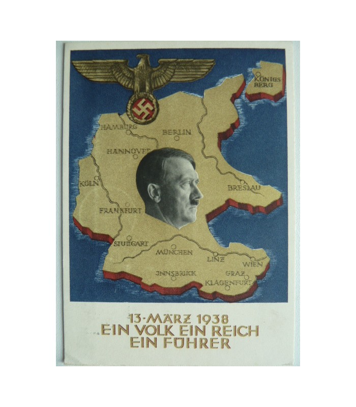 The major events of the 3rd Reich through postcards