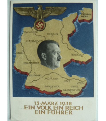 The major events of the 3rd Reich through postcards