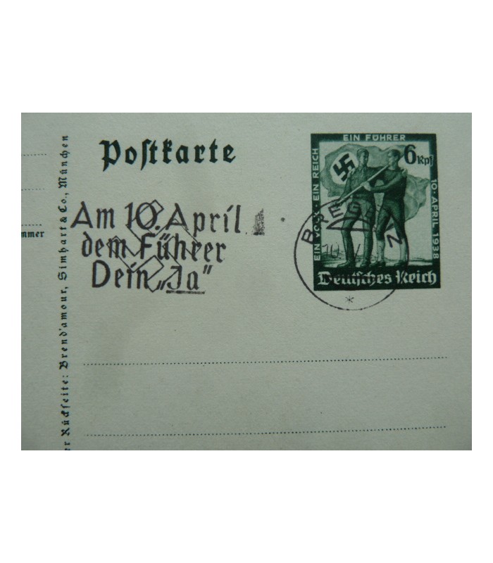 Les grandes dates du 3e Reich en cartes postales