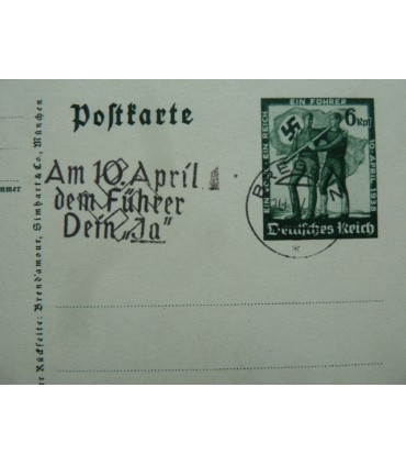 Les grandes dates du 3e Reich en cartes postales
