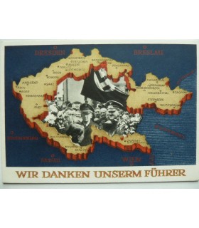 The major events of the 3rd Reich through postcards