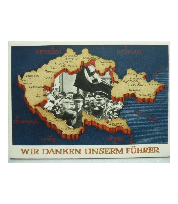 Les grandes dates du 3e Reich en cartes postales