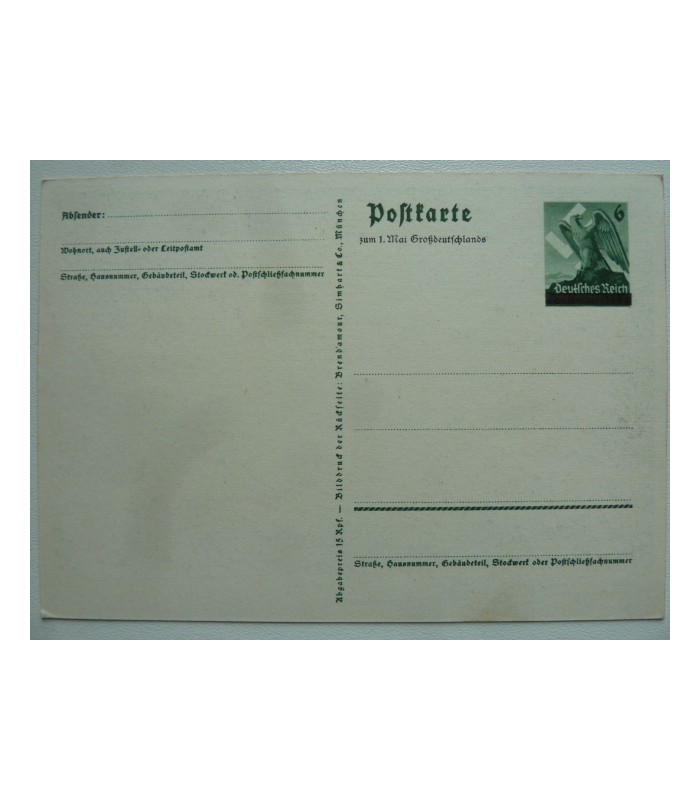 The major events of the 3rd Reich through postcards