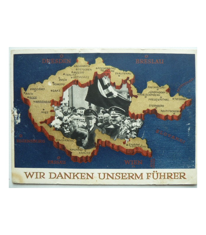 Les grandes dates du 3e Reich en cartes postales