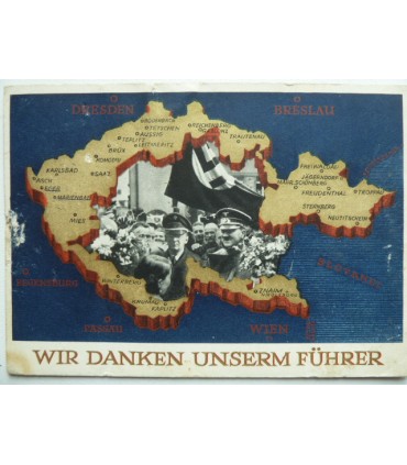 Le principali date del 3° Reich in cartoline