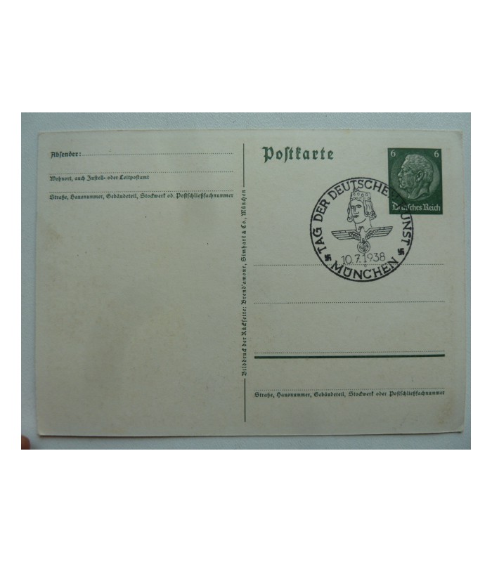 3rd Reich art through post cards