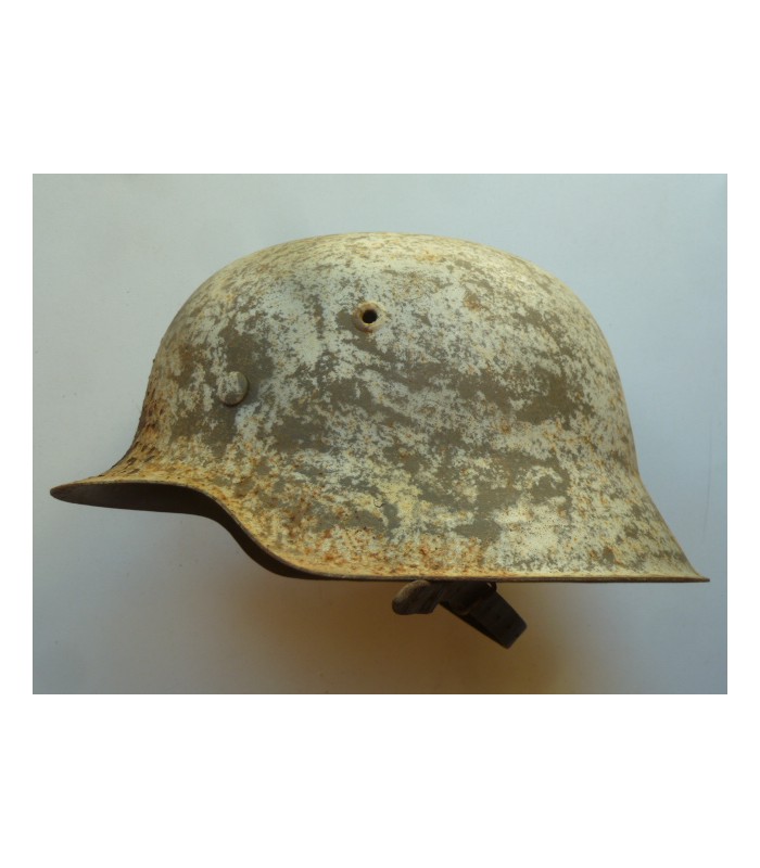 WH white camo helmet