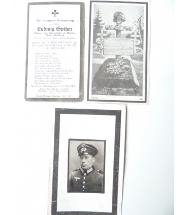 WH obituary notice, lot of