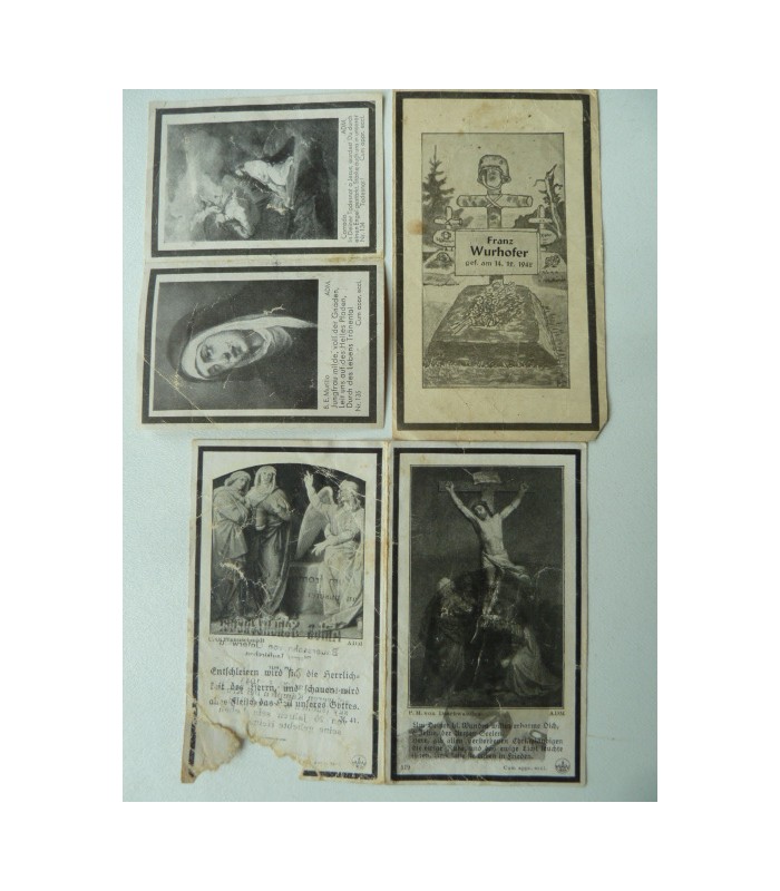 WH obituary notice, lot of 