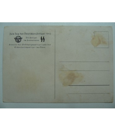 Carte postale SS