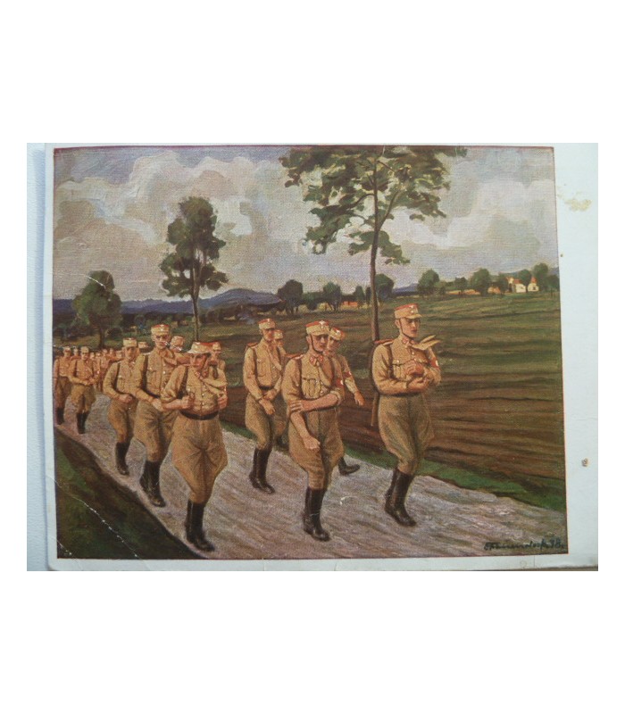 Carte postale, formations du NSDAP