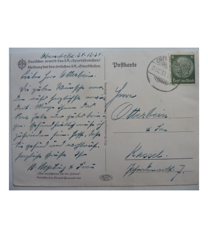 NSDAP Postcard