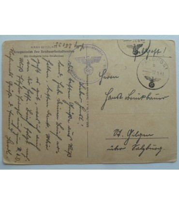 Postkarten - NSDAP-Formationen