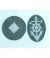 Conjunto de insignias de la Wehrmacht.