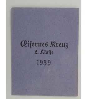 IJzeren Kruis 2e klas 1939