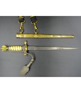 KM dagger with damas blade