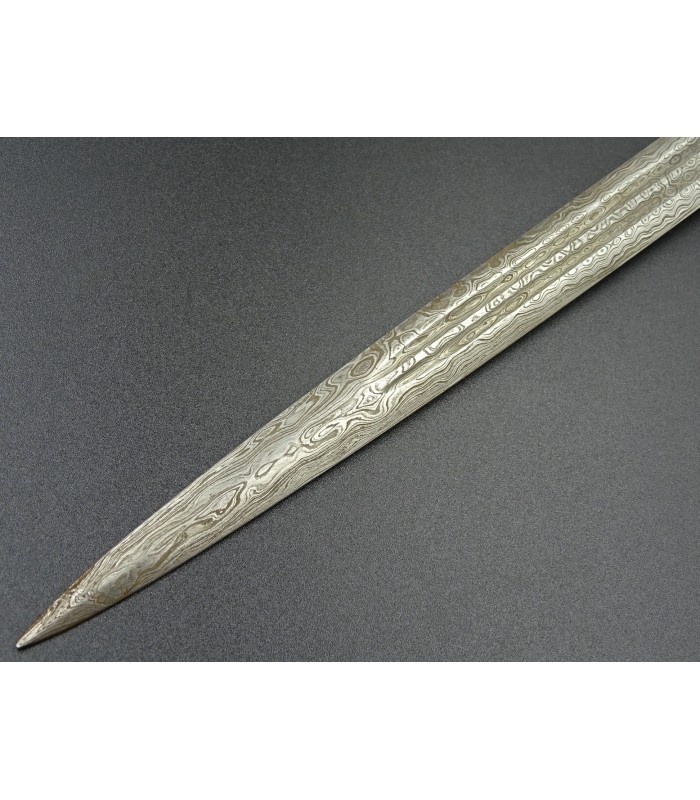 KM dagger with damas blade