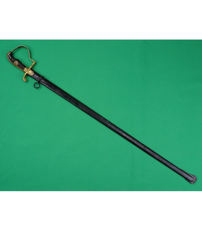 Double engraved WH sword