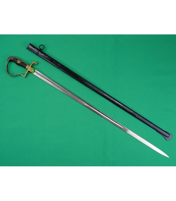 Sabre WH à lame gravée